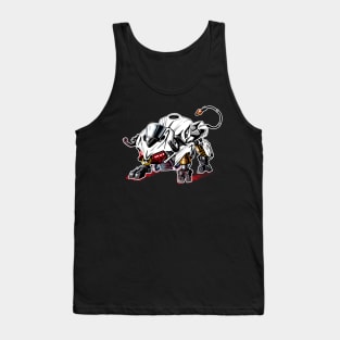 Ducati Panigale Bull White Tank Top